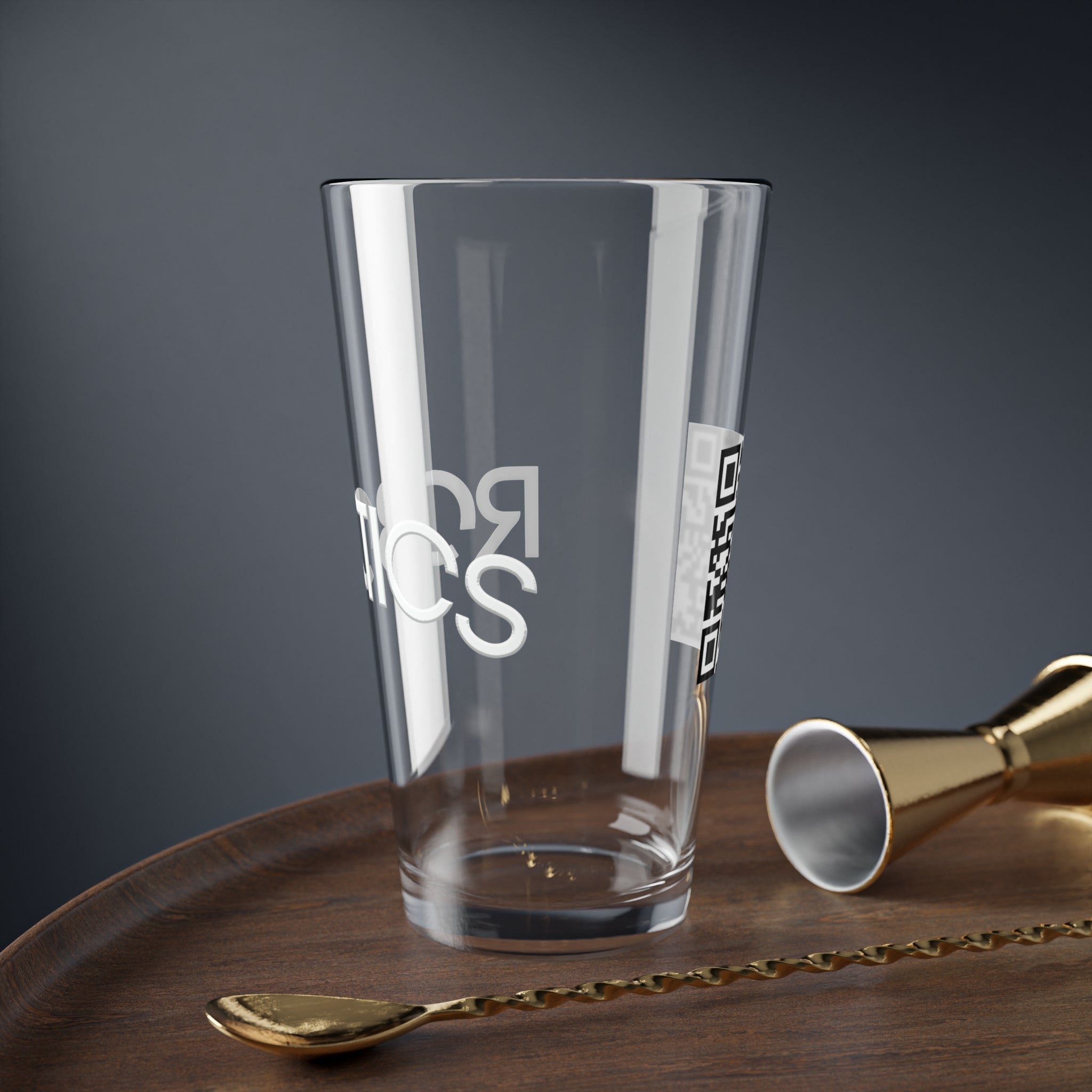 "DJ Robotics" 🤖 ⚡Mixing Glass, 16oz